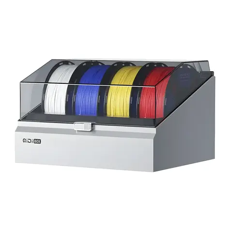 QiDi Box pro Q2 / Multifilamentový systém / 4 kanály / sušení do 65°C / NFC