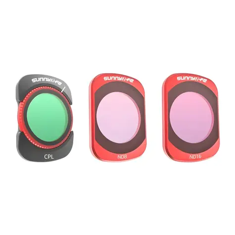 Sunnylife Sada filtrů pro DJI Osmo Pocket 4, Pocket 3 / Filtr pro kapesní kameru / CPL / ND8 / ND16