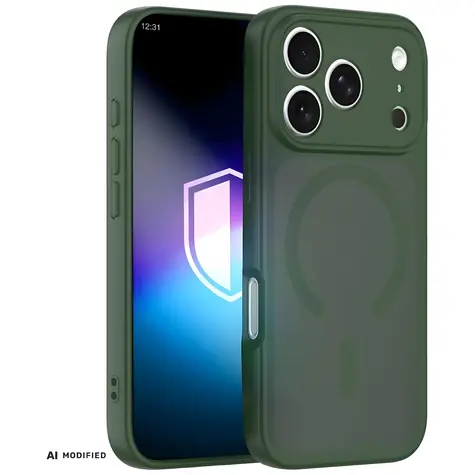 3mk Misty MagCase zelená / Zadní kryt / Apple iPhone 17/18 Pro / MagSafe