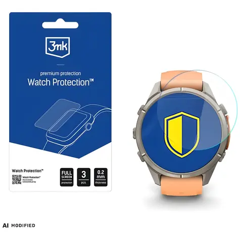 3mk FlexibleGlass Watch pro Garmin Fenix 9 Pro 43mm / Ochranné sklo / Hybridní