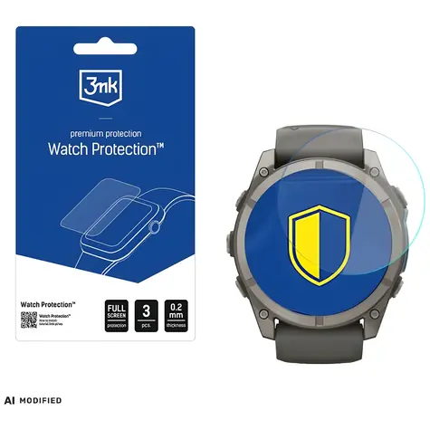 3mk FlexibleGlass Watch pro Garmin Fenix 9 51mm / Ochranné sklo / Hybridní
