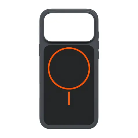 SBS Core D3O černo-oranžová / Pouzdro / MagSafe / Apple iPhone 18 Pro a 17 Pro