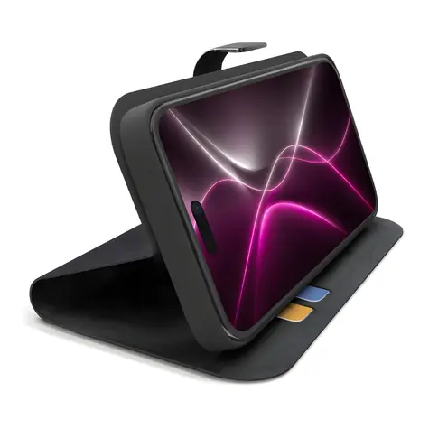 SBS Wallet Smart černá / Pouzdro / Peněženka / Stojánek / Apple iPhone 18 Pro Max