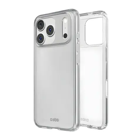 SBS Skinny pouzdro pro Apple iPhone 18 Pro transparentní / Pouzdro / vhodné i pro iPhone 17 Pro