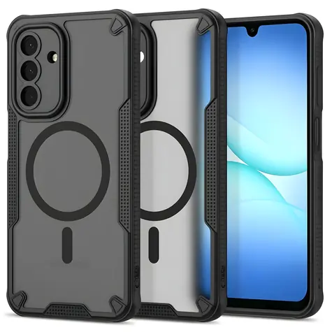 Tech-Protect Rugged Shield MagSafe matná černá / Kryt / Samsung Galaxy A17, A18, A26 4G/5G / MagSafe