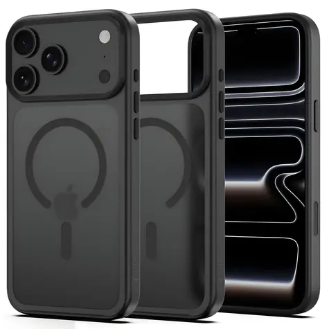 Tech-Protect MagMat matná černá / Kryt / Apple iPhone 18 Pro Max, 17 Pro Max / MagSafe