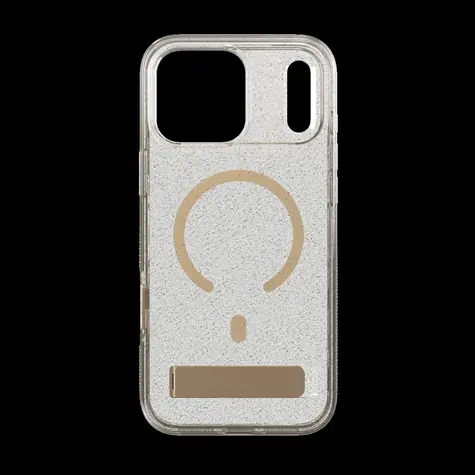 ZAGG Milan Snap Glitter zlatá / Zadní kryt / Apple iPhone 18 Pro Max, 17 Pro Max / MagSafe / Grafen