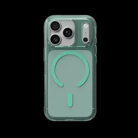 ZAGG Luxe Snap zelená / Zadní kryt / Apple iPhone 17 Pro / MagSafe / Grafen