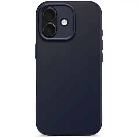 Decoded AntiMicrobial Silicone iPhone 17 tmavě modrá / Kryt / Silikonový / Antimikrobiální