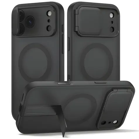 Tech-Protect Kevlar Aura MagSafe matná černá / Kryt / Apple iPhone 18 Pro Max, 17 Pro Max / MagSafe / Kevlar
