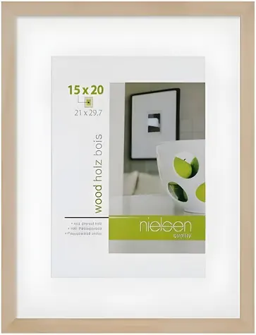 Nielsen Design Apollon přírodní / Fotorámeček / 21x29,7 cm (DIN A4) / Dřevo