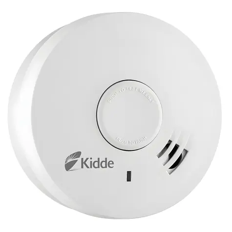 Kidde 10Y29A / Hlásič požáru a kouře / Optický senzor / Baterie / 85 dB