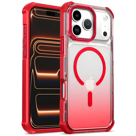 Beline MagRing červená / Kryt / Apple iPhone 18 Pro / MagSafe