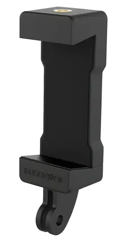 Sunnylife TY-ZJ069 / Držák telefonu s klipem / univerzální / 63–102 mm / plast / černá