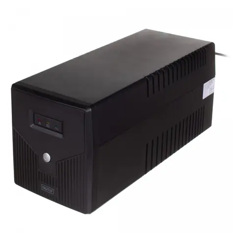Záložní zdroj UPS Line-Interactive / 1000VA/600W / 2x 12V/7Ah / AVR / 4x Schuko / USB, RS232, RJ45