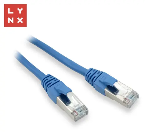 Lynx FTP patch kabel Cat5e modrý / Patch kabel / 3 m / CCA