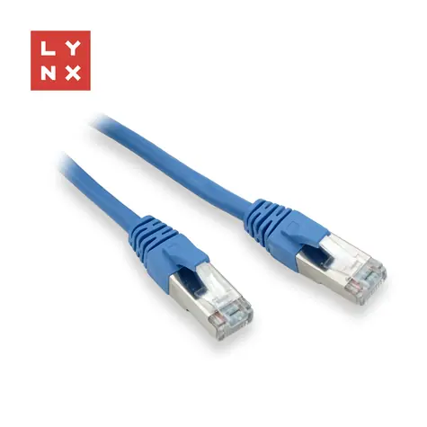 LYNX FTP patch kabel Cat5e modrý / Patch kabel / FTP / Cat5e / 10 m
