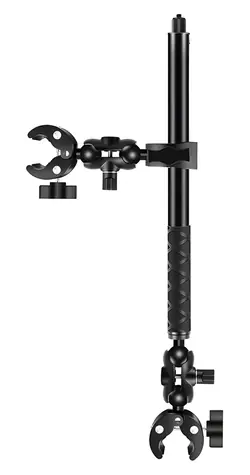 Puluz Držák na motorku a kolo se selfie tyčí 150 cm (PU496B) / Držák / teleskopická tyč 35-150 cm / úchyt 1,5-4,5 cm