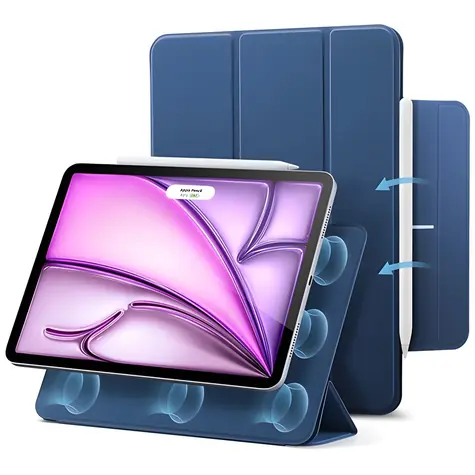 ESR Rebound Magnetic tmavě modrá / Pouzdro / Apple iPad Air 13