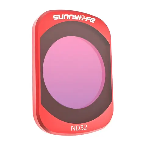 Sunnylife ND32 filtr pro DJI Osmo Pocket 4/3 / Filtr / ND32 / Magnetické uchycení / Hliníkový rám
