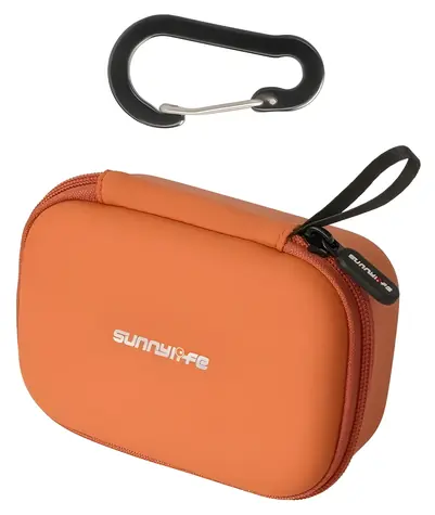 Pouzdro Sunnylife na kameru Insta360 Ace Pro 2/1, oranžové