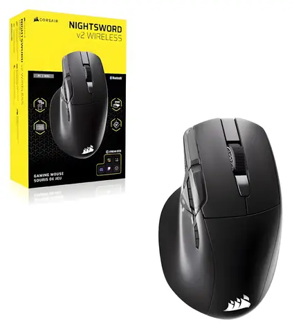 Nightsword V2 černá / Myš