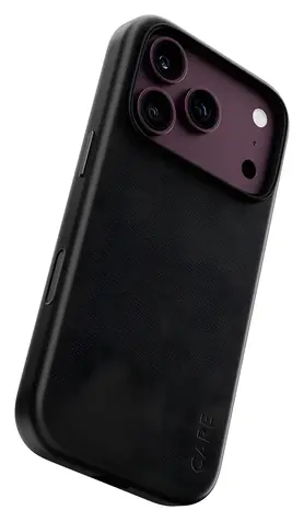PanzerGlass CARE Solo Apple iPhone 18 Pro, 17 Pro černá / Kryt / MagSafe / Veganská kůže