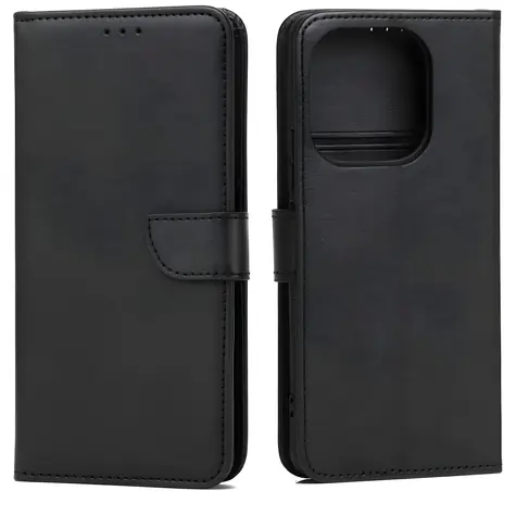 Marv Wallet Case černá / Pouzdro / Realme 16 Pro+ / knížkové s přihrádkou na kartu