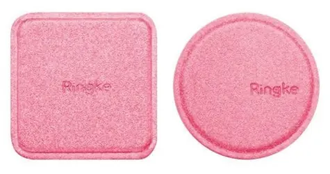 Ringke Magnetic Plate ACPU0002 růžová / Magnetický držák do auta / 2 ks