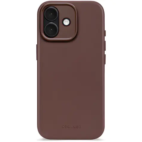 Decoded Leather Backcover pro Apple iPhone 17 Chocolate Brown / Kryt na mobilní telefon / kožený