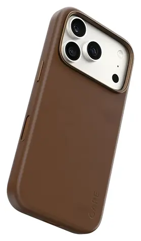 PanzerGlass CARE Solo Apple iPhone 18 Pro/17 Pro hnědá / Kryt / MagSafe / Veganská kůže