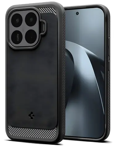 Spigen Rugged Armor černá / Ochranný kryt pro Xiaomi 17T / TPU / Matný povrch