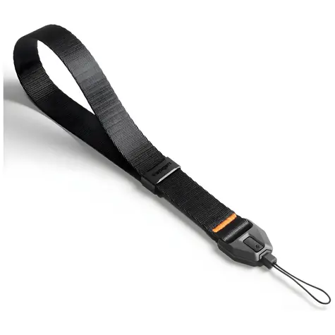 Spigen Lanyard černá / Popruh na zápěstí pro telefon / Univerzální / Polyester