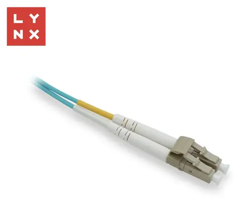 Lynx patch kabel LC/LC / Optický patch kabel / Multimode / OM3 / 50/125 µm / Duplex / 10 m