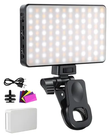 Neewer BL120B / Selfie lampa / CRI 95+ / 12W / 2500-9000K / USB-C