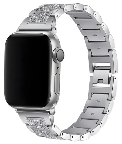 Worryfree Dressy S-Block 38/40/41 mm stříbrná / Řemínek pro Apple Watch