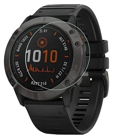 Ochranné sklo pro Garmin Fenix 7X/Epix/Quatix / Ochranné sklo pro chytré hodinky / 3 ks