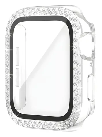 Worryfree Bling Bumper pouzdro pro Apple Watch 45mm čiré / Pouzdro