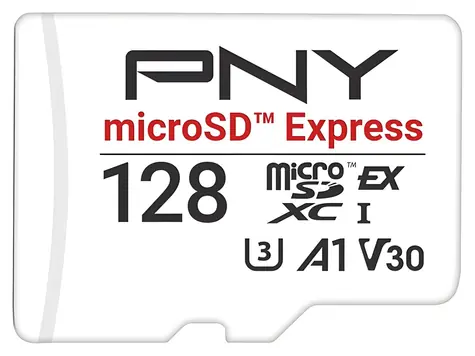 microSD Express 128GB P-SDU128P31880EXP-GE / Paměťová karta / microSD Express / 128 GB
