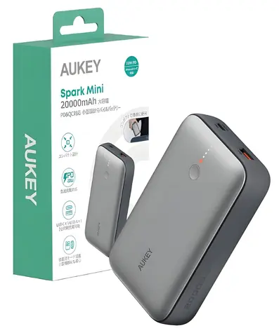 PB-Y57 Mini / Powerbanka / 20000 mAh / 22,5 W / 2x USB / PD 3.0 / QC 3.0 / LED
