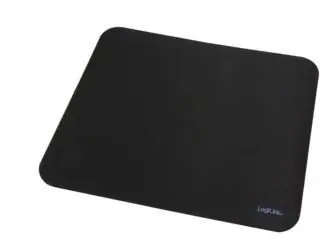 LogiLink ID0117 černá / Herní podložka pod myš / guma / 230 x 204 mm