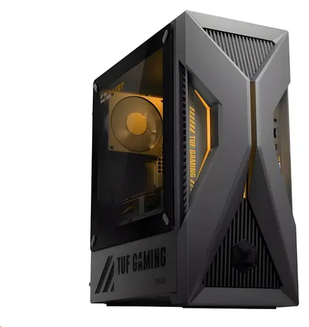 ASUS TUF Gaming T700MF-05225F060W šedá / Herní PC / Intel Core Ultra 5 225F / 16GB / 1TB SSD / RTX 5060 Ti 8GB / W11H