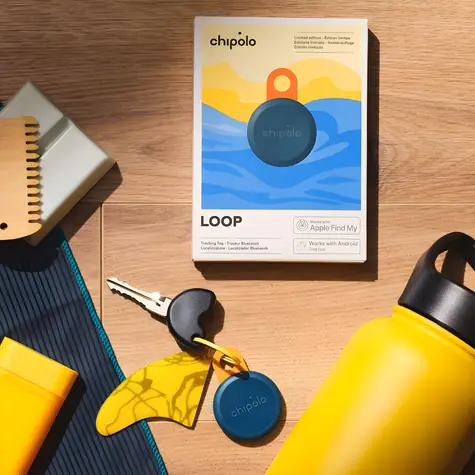 Chipolo LOOP Deep Sunset / Bluetooth lokátor / IP67 / Bluetooth 120 m / výdrž 1 rok