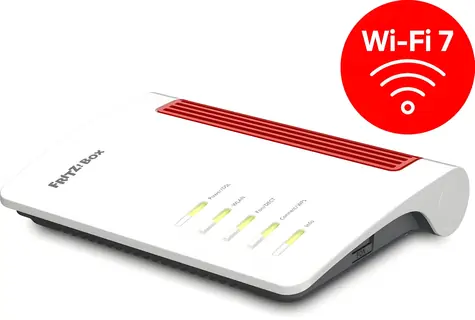 AVM FRITZ! Box 7630 bílá / Router / Wi-Fi 7 / 3600 Mbit/s / 4x LAN / 1x USB 3.2 Gen2 / Firewall