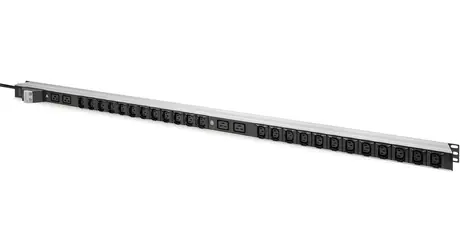 Digitus Rozvodný panel 28x zásuvek / Rozvodný panel / Napájecí kabel 3 m