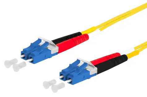 METZ CONNECT OpDAT LC-D/LC-D OS2 2 m / Optický patch kabel / Singlemode / Duplex