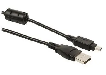 Valueline Datový kabel pro fotoaparát Fuji / Kabel / USB 2.0 A – 4pinová zástrčka / 2 m