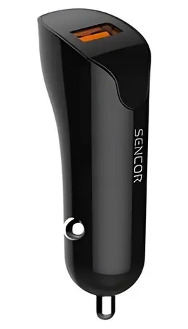 Sencor SCH 312 / Autonabíječka do auta / USB