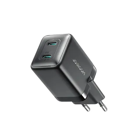 Joyroom JR-TCG17 černá / Síťová nabíječka / EU zástrčka / 2x USB-C / 45W