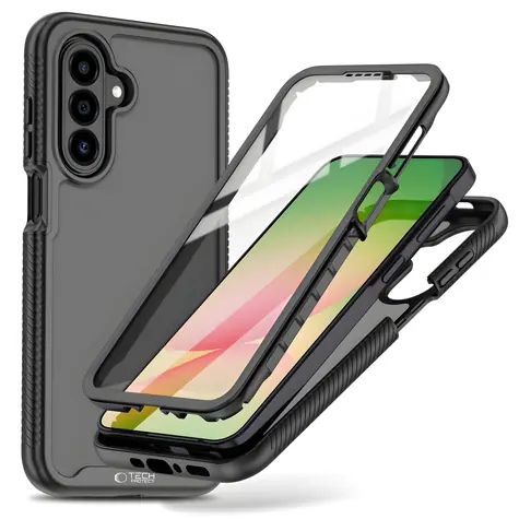 Tech-Protect Defense matná černá / Kryt / Samsung Galaxy A36 / A56 / A27 / A37 5G